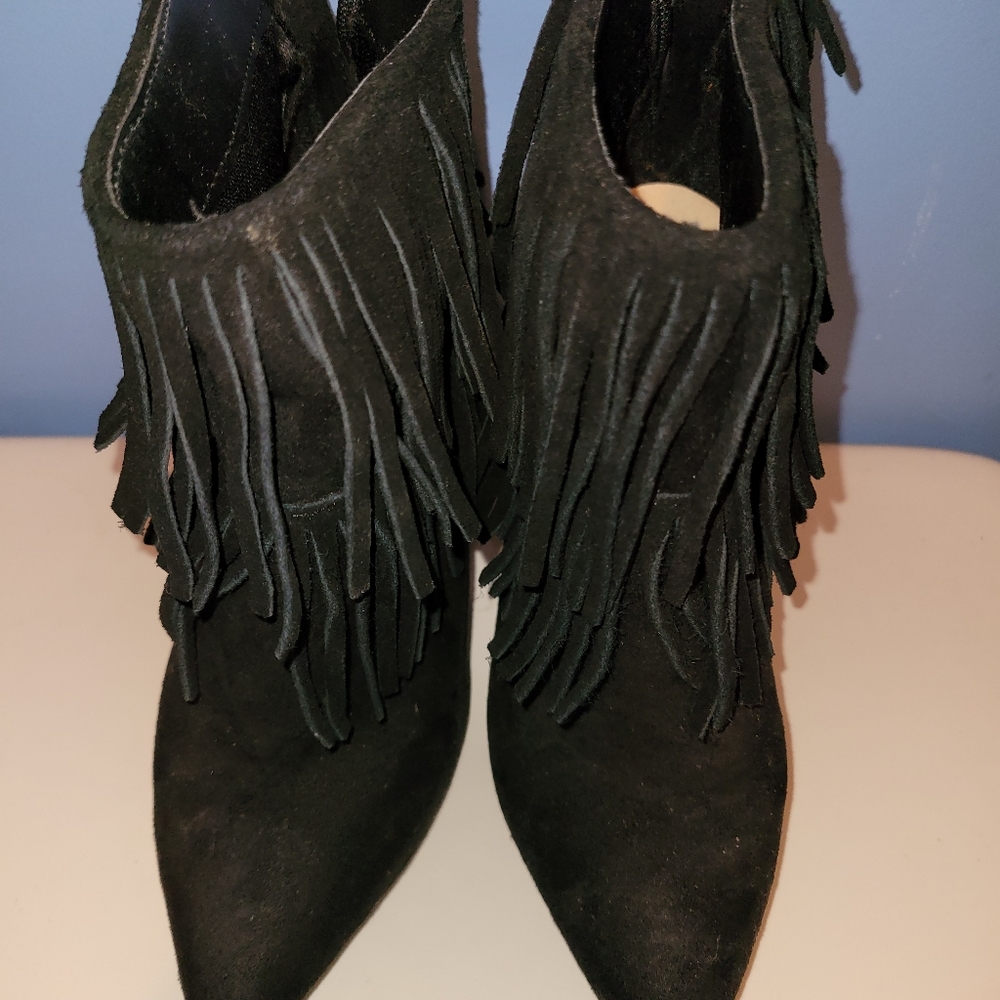 Black Stiletto Booties